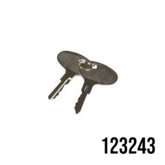 123243, Gyújtáskulcs, 1pár - Mitsubishi / 123243